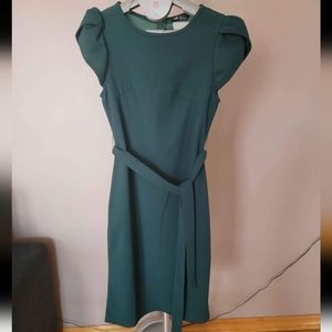 Green dress from Shein